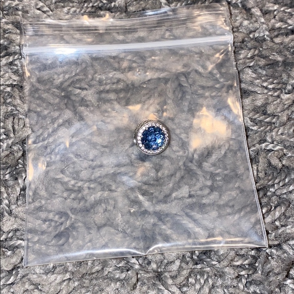 Sparkling Sky Blue Pandora Charm